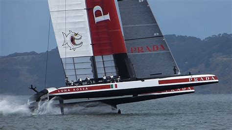 ribaltamento prada cup|Louis Vuitton Cup Semi.